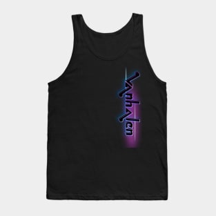 Van Halen - Old Logo Neon Vertical Tank Top